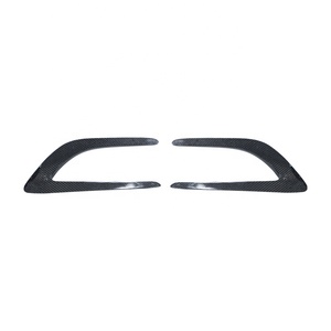 Mxget 2 cái/bộ W205 sợi carbon phía trước Fender lỗ thông hơi Trims Muỗng cho Mercedes Benz C Class <span class=keywords><strong>C63</strong></span> Amg Coupe 2 cửa 2015 - 2023 - Product Image 6