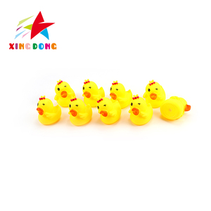 Venta caliente 2024 Blister Bathtime Ducks Baby Bath Toys Baño flotante Piscina Baño Juguete de baño Animal de goma - Product Image 2