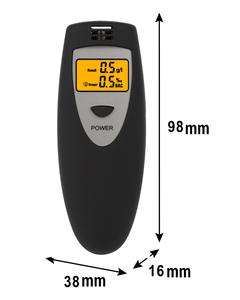 शराब Breathalyzer शराब परीक्षक मीटर डिटेक्टर <span class=keywords><strong>Drunkometer</strong></span> उड़ाने सांस परीक्षक - Product Image 2