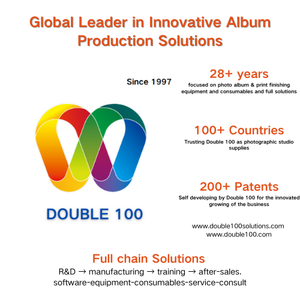 Máy gấp và tạo nếp giấy ảnh tự động DOUBLE 100, siêu bền, dùng cho sản xuất album ảnh nằm phẳng - Product Image 6