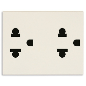 ปลั๊กไฟ SICURY 2P+T แบบ USA EU ขนาด 5.6x4.1x7.8 ซม. ช่องเสียบคู่ - Product Image 1
