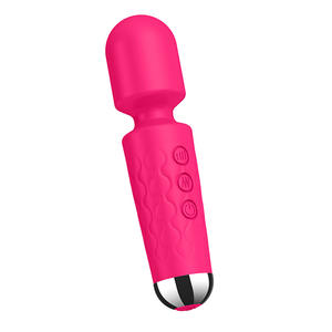 Mini vibromasseur baguette Av avec logo personnalisé pour femmes jouet <span class=keywords><strong>sexuel</strong></span> étanche à 20 vitesses avec alimentation par USB vibromasseur gode clitoris rechargeable - Product Image 2