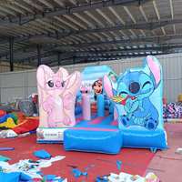 Château gonflable intérieur/extérieur pour enfants avec toboggan, idéal pour parcs d'attractions, maternelles, fêtes, location et vente en gros sur mesure