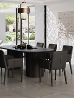 Chaise de salle à manger en cuir italien, design minimaliste moderne, ergonomique, sensation haut de gamme pour la maison, restaurant, hôtel, villa