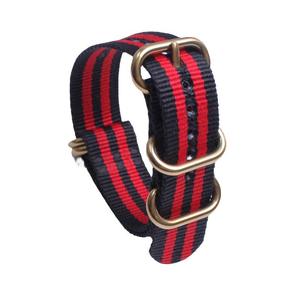 Bracelet unisexe en nylon soudé sans couture avec boucle ovale OGY plaquée or sous vide, matériau principal en alliage, pendentifs et breloques tendance - Product Image 4