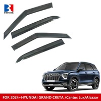 Déflecteurs de Vitres Latérales Pare-Pluie Pare-Soleil pour HYUNDAI GRAND CRETA Alcazar Cantus Lux 2023 2024 2025