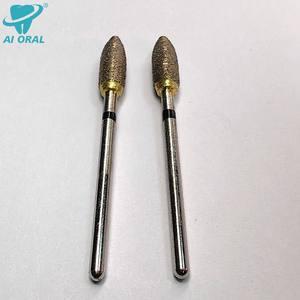 Fraise diamantée professionnelle entièrement sinterisée pour travaux de couronnes et bridges en laboratoire <span class=keywords><strong>dentaire</strong></span> - Product Image 6