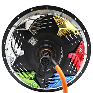 Motor sin escobillas DKMOTOR 2000W 72V A215 45H, impermeable, con imán, para scooter, barco, 60V, color 72V, 10 pulgadas, A215 - Product Image 6