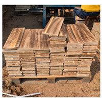 Usine de bois chinoise - Planches de bois massif en paulownia carbonisé sur mesure avec finition vieillie pour étagères et meubles