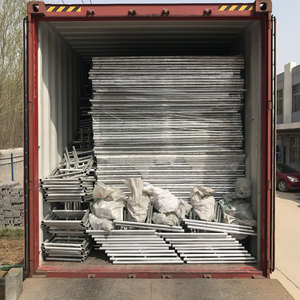 Tạm thời Chuỗi liên kết hàng rào di động Chuỗi liên kết hàng rào bảng sử dụng sự kiện đặc biệt hàng rào và kiểm soát đám đông - Product Image 6