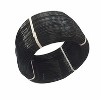 Fil monofilament en polyester brut noir haute ténacité de 2,0 mm pour serre, emballage de 20 kg/bobine