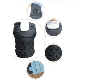 Gilet d'entraînement lesté invisible et réglable, <span class=keywords><strong>veste</strong></span> de fitness avec plaques en acier pour la course à pied et les exercices sportifs - Product Image 5