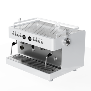 Machine à expresso professionnelle 2 groupes Estremo EST200-2, 9 bars, acier inoxydable, semi-automatique, pour café - Product Image 1