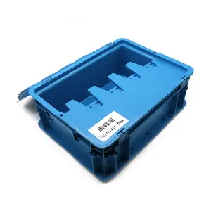 ZNTB007 Folding Plastic Turnover Box Food Transport Storage Box