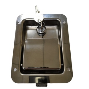 Stainless Steel Paddle <b>Lock</b> Multi-Point Locking <b>Tool</b> <b>Box</b> Flush Mount - Product Image 1