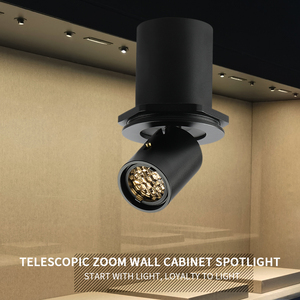 Lumière haute 3W pour <span class=keywords><strong>vitrine</strong></span> de bijoux, lumières led rotatives encastrées, mini <span class=keywords><strong>spot</strong></span>, lumière d'armoire led pour <span class=keywords><strong>magasin</strong></span> de bijoux - Product Image 5