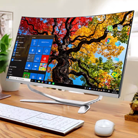Computadora Todo en Uno AIO Core I3 I5 I7, PC Todo en Uno con Monitor de Pantalla Curva de 23.8, 27 y 32 Pulgadas