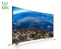 55 Inch Uhd 4K Gebogen Smart Led Tv Met Wifi En Lan/App Downloaden/Mobiele display