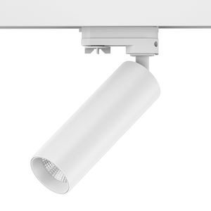 Luz de Riel LED COB, Iluminación Enfocada, Ambiente Dramático, Disipador de Calor de Aluminio, 1 Circuito y 3 Circuitos - Product Image 1