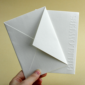 लक्जरी पन्नी मुद्रित, छोटे व्यवसाय के लिए लोगो और लिफाफे के साथ ग्रीटिंग कार्ड - Product Image 5