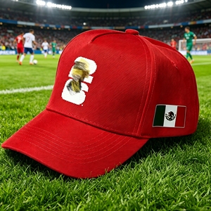 Gorra de Béisbol con la Bandera Nacional de México 2026, Gorra Casual Ajustable para Uso Diario y Deportivo - Product Image 2