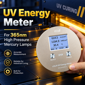 Medidor de Energía UV LS120 de 315 a 400nm para Pruebas de Potencia y Temperatura de Lámparas de Mercurio de Alta Presión de 365nm - Product Image 5