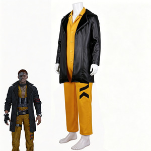 Disfraz de Delta Force, chaqueta de cuero Raven, conjunto de tres piezas para juegos de rol de anime - Product Image 4