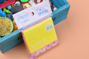 Papeterie, fournitures scolaires, autocollants en papier, index, notes adhésives, bloc-notes personnalisé, notes adhésives avec impression de logo - Product Image 4