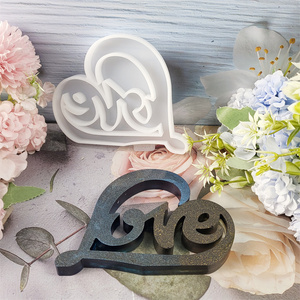 Handmade <b>Resin</b> Casting <b>Molds</b> <b>for</b> DIY Ins Style Decorative Ornaments <b>Silicone</b> Love Decoration <b>Mold</b> X0264 <b>for</b> Cake Tools - Product Image 6