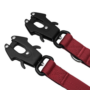 Premium Nylon Tactical <b>Dog</b> <b>Collar</b> And Leash Set Adjustable With D Ring Padded Liner Support <b>Custom</b> For Outdoor <b>Dog</b> Training - Product Image 5