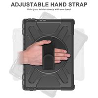Coque de protection hybride robuste, étui robuste avec sangle à main rotative à 360, pour tablette Microsoft Surface Pro 8 de 13 pouces