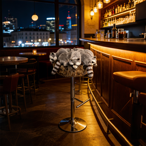 <span class=keywords><strong>Sgabello</strong></span> da Bar a Forma di Animale, Sedia Girevole con Sollevamento di Design Italiano, Arredamento di Lusso per Bancone Bar - Product Image 2