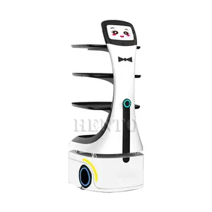Arbeidskosten Besparen Robot Server / Restaurant Levering Robots / Robot Levering Voedsel Voor Hotel
