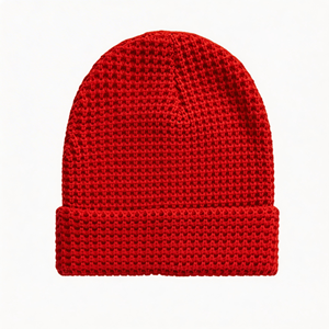 Gorro Cálido de Punto Grueso para Otoño e Invierno, de Color Sólido, para Clima Frío y Viajes - Product Image 3