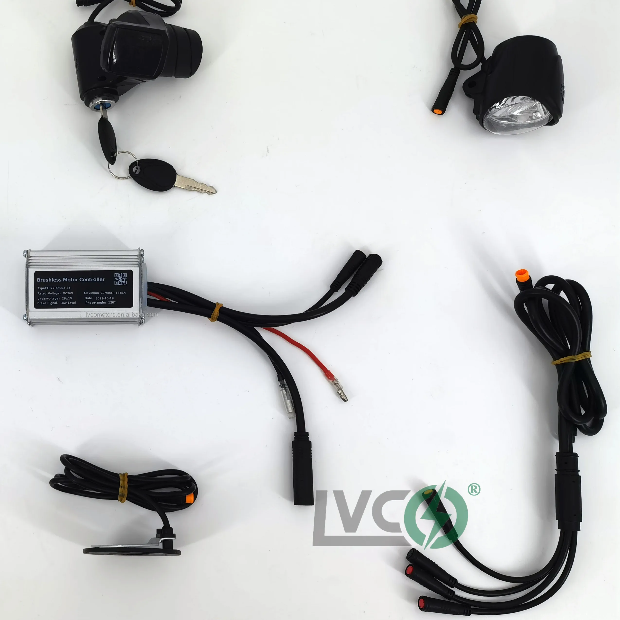 Lvco Ev Fiets Conversieset Voor 20 26 27.5 Inch Elektrische Fiets