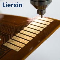 Montre connectée Lierxin LEX-WATCH-HR FPC avec moniteur de fréquence cardiaque, SpO2, oxygène sanguin, PCB 4 couches, PPG, ECG, accéléromètre, GPS, BLE 5.3 sans fil