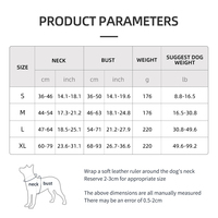 Collier tactique anti-traction robuste pour chien, harnais pour chien, gilet réfléchissant pour chien, laisse pour animaux de compagnie, accessoires pour animaux, fournitures pour animaux de compagnie en gros