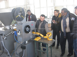 Machine automatique de coupe de saucisses à <span class=keywords><strong>double</strong></span> clipserie Great Wall DKLC-200, entraînée par un moteur servo, pour boyaux de saucisses de 40 à 200 mm - Product Image 5