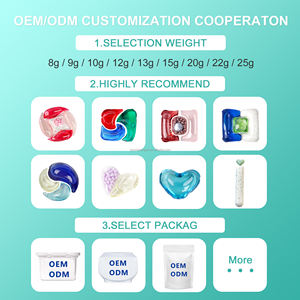 Paquetes de Detergente para Ropa de <span class=keywords><strong>12</strong></span>-16 g, Cápsulas de Detergente Concentrado en Polvo - Product Image 5