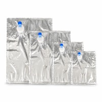 Sac aseptique JIJID de qualité alimentaire 1L 3L 5L 10L 20L avec valve distributeur, sac d'emballage BIB étanche pour vin, boissons, café