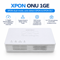 XPON ONU 1GE Gigabit Port GPON EPON Dual Mode ONT Router FTTH Modem Serat Optik Harga