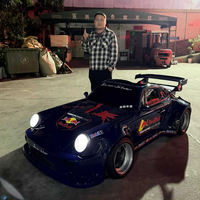 Go Kart Eléctrico de Alta Velocidad para Adultos, 72V 2500W 40Ah, Clásico Vintage, 80KM/H Velocidad Máxima, Sistema Avanzado de Batería/Motor, para Exteriores