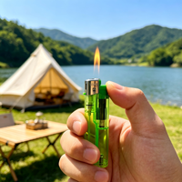 Briquet électrique transparent rechargeable le plus vendu et le moins cher pour cigarettes