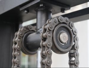 手動スタッカー2トン油圧フォークリフトハンドパレットスタッカー電動ホイール - Product Image 4