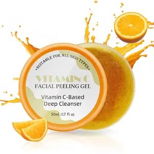 Nhãn Hiệu Riêng Vitamin C Làm Trắng Da Mặt Lột Gel Mặt Sữa Rửa Mặt Chà