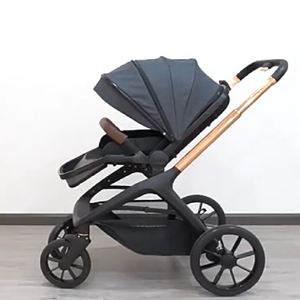 Baby Sling Carrier and Poussette Bebe 3-in-1 Linen Portable Easy-Folding Travel System