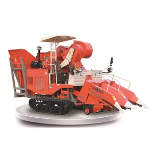 crawler corn harvester