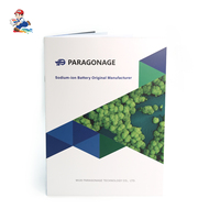 Brochure 16 pages en papier kraft, reliure agrafée, impression offset en Chine