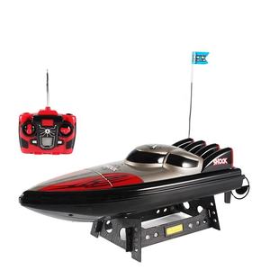Barco a control remoto para niños y adultos, juguete <span class=keywords><strong>de</strong></span> carreras <span class=keywords><strong>de</strong></span> alta velocidad, 2,4g, rtr, <span class=keywords><strong>de</strong></span> buena calidad, con cuatro vías - Product Image 1