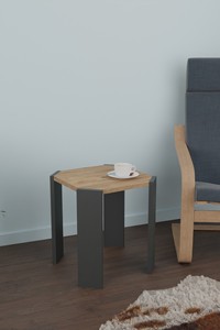 Juego de 3 Mesas de Centro Apilables de Diseño Moderno para Sala de Estar - Product Image 5